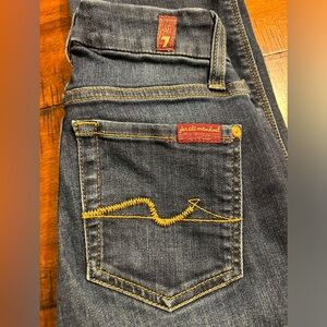 7 for all man kind jeans size 23